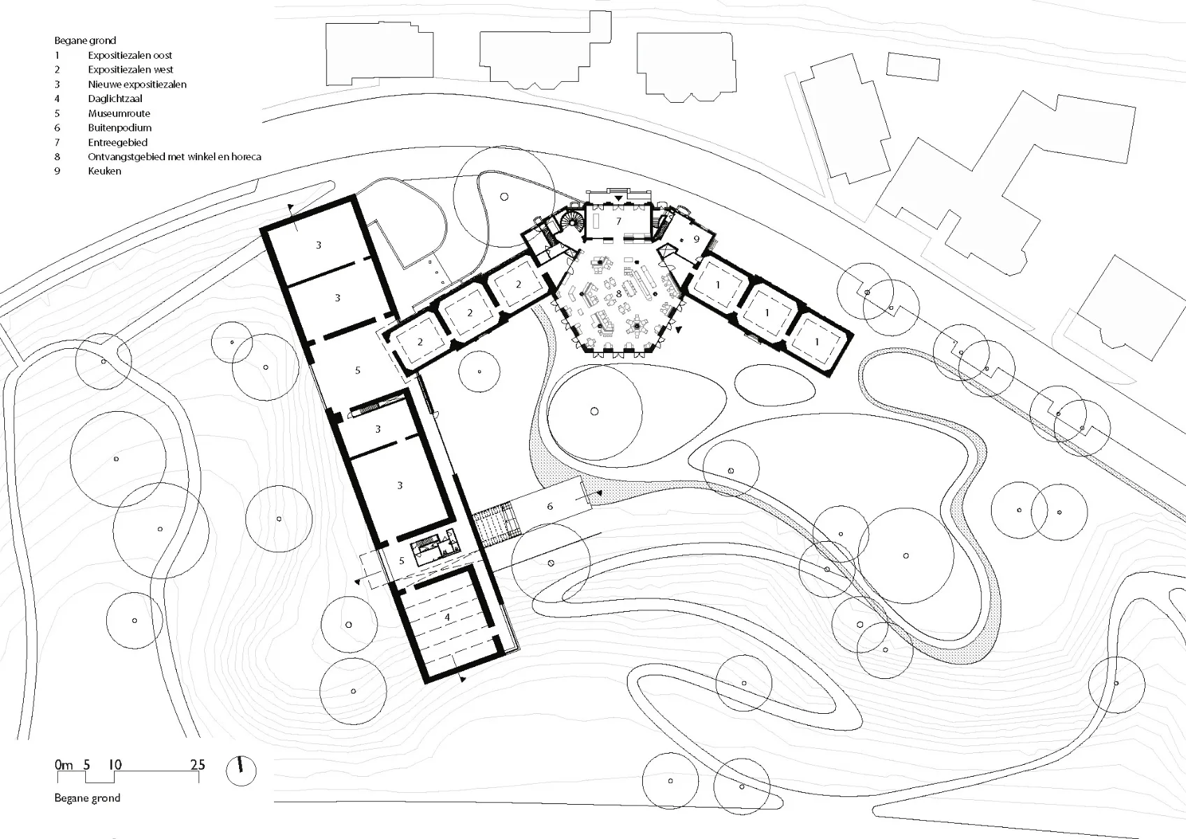 Grundriss EG, Grafik