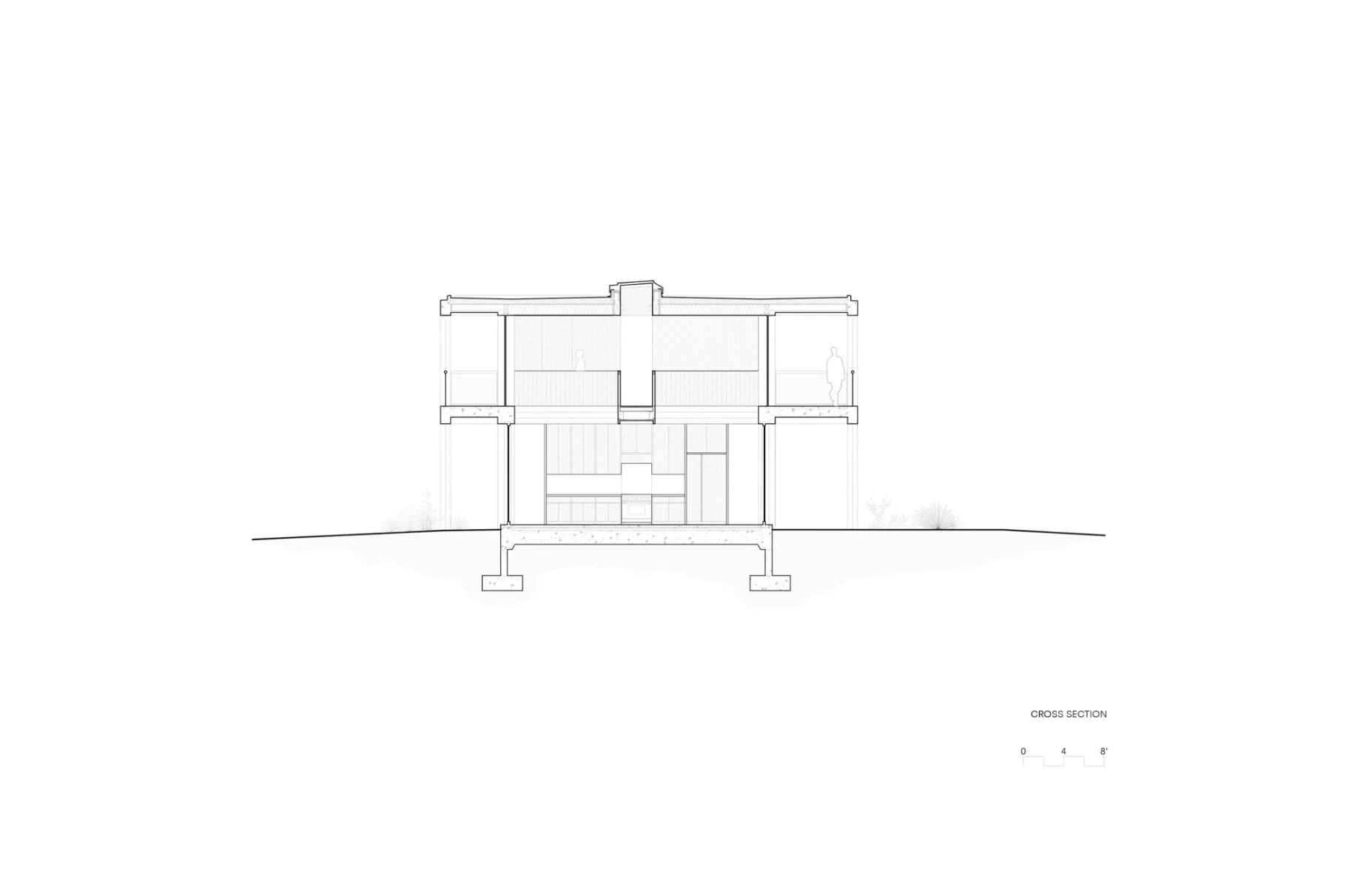 Schnitt quer, Grafik