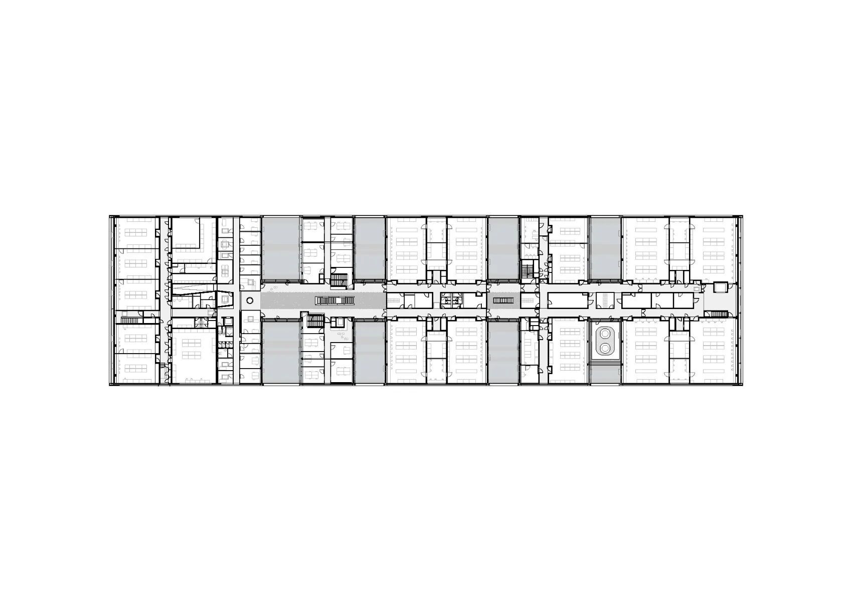 Grundriss OG, Grafik