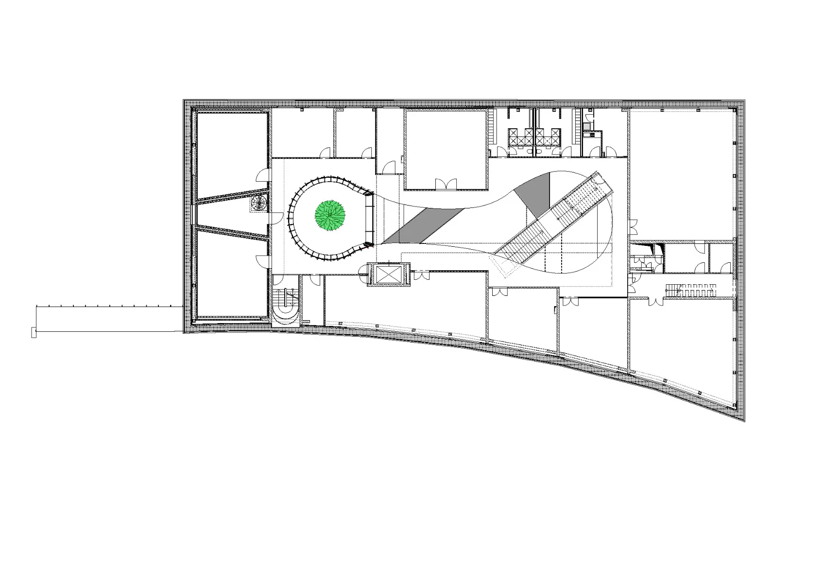 Grundriss 2. OG, Grafik