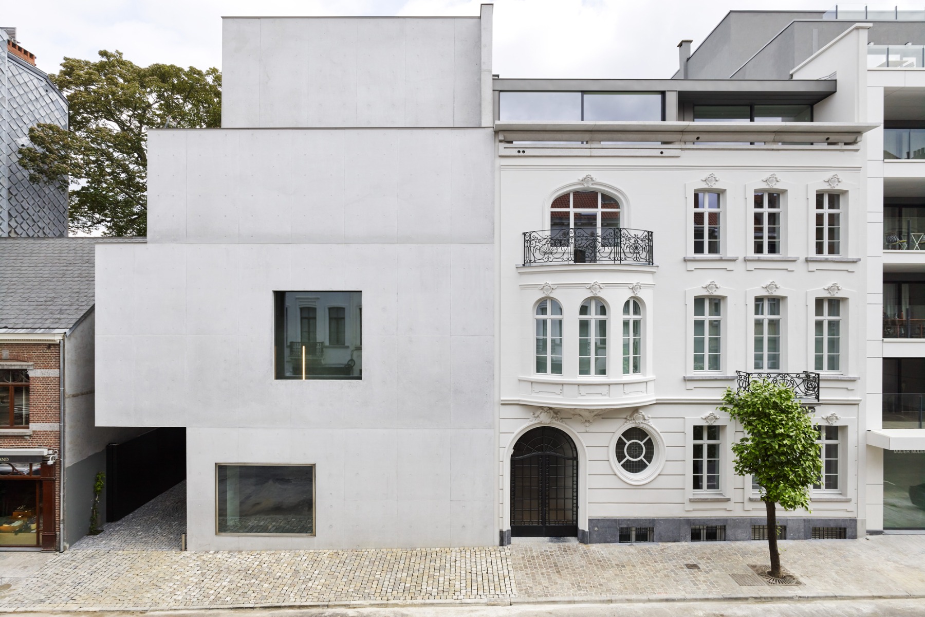 Galerieerweiterung in Brüssel von Robbrecht en Daem