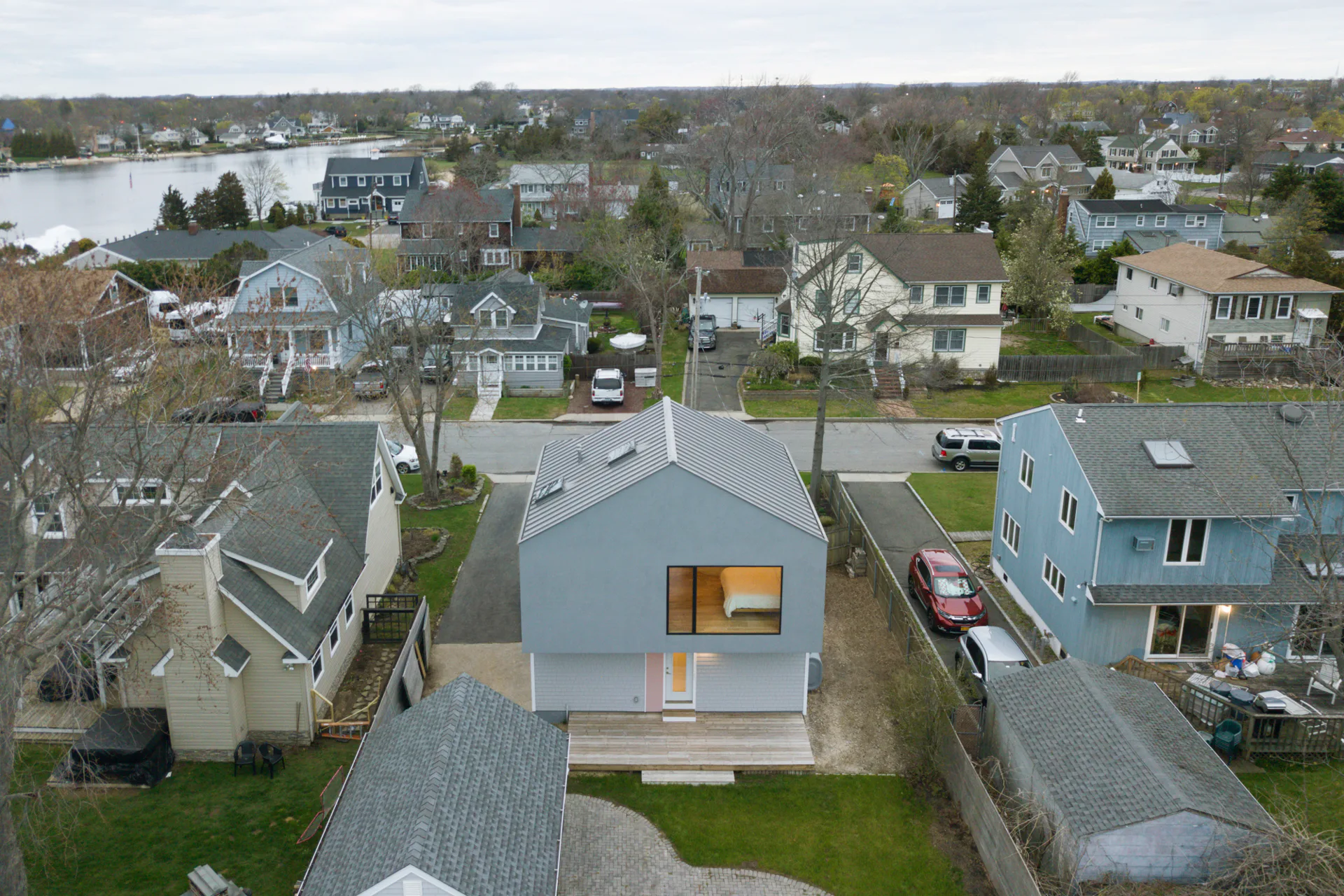 Umbau eines Einfamilienhauses in Babylon auf Long Island