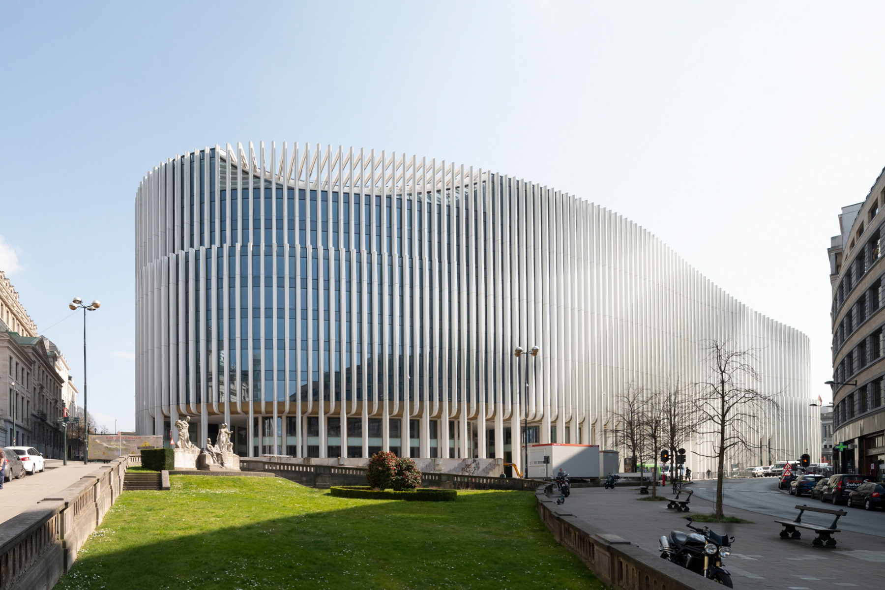 Bankzentrale in Brüssel von Baumschlager Eberle