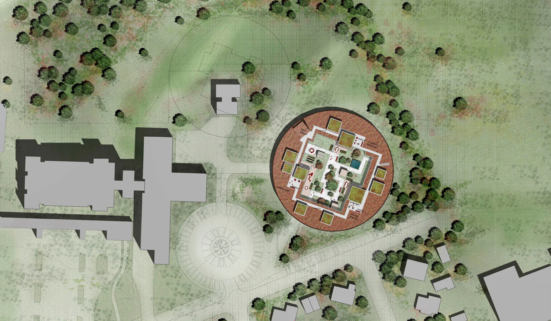 Lageplan, Grafik