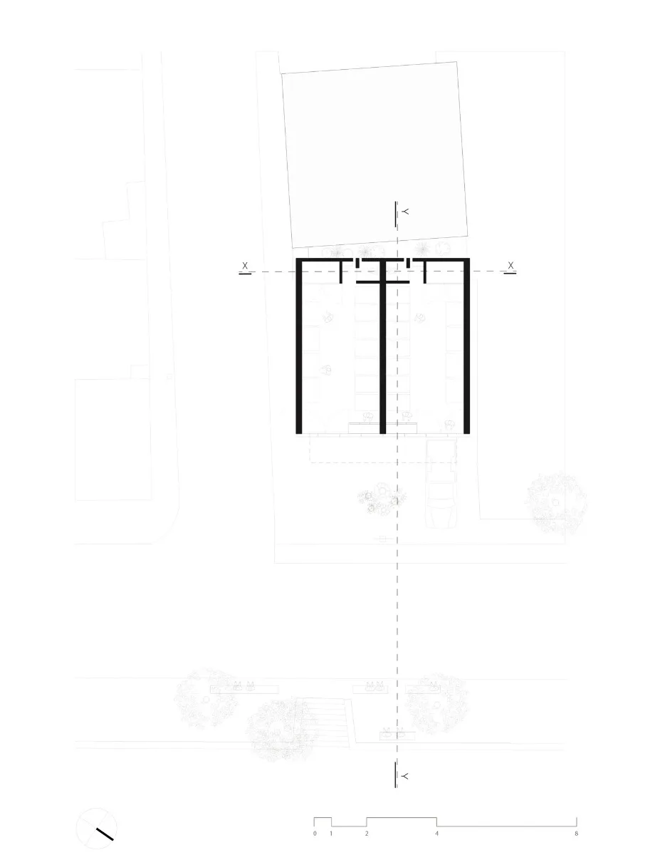 Grundriss EG, Grafik