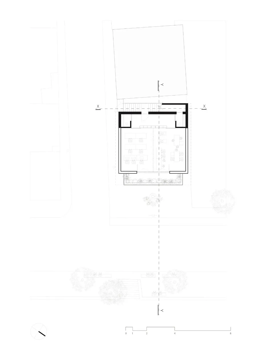 Grundriss 1. OG, Grafik