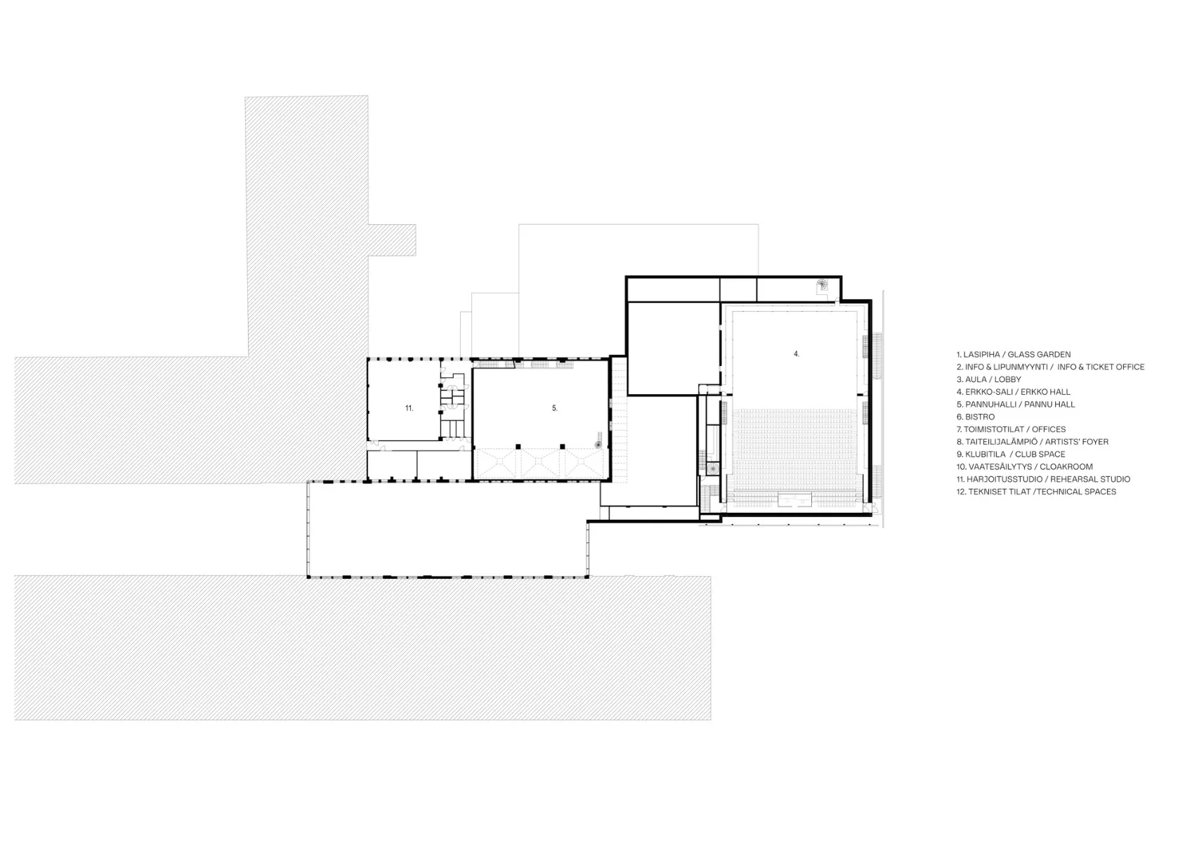 Grundriss 2. OG, Grafik