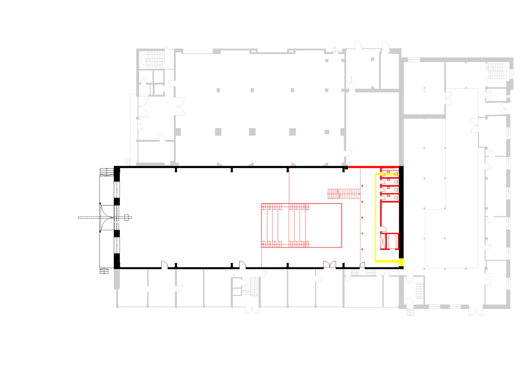 Grundriss EG, Grafik