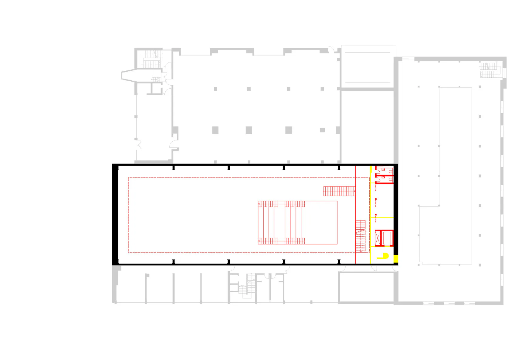 Grundriss 1. OG, Grafik