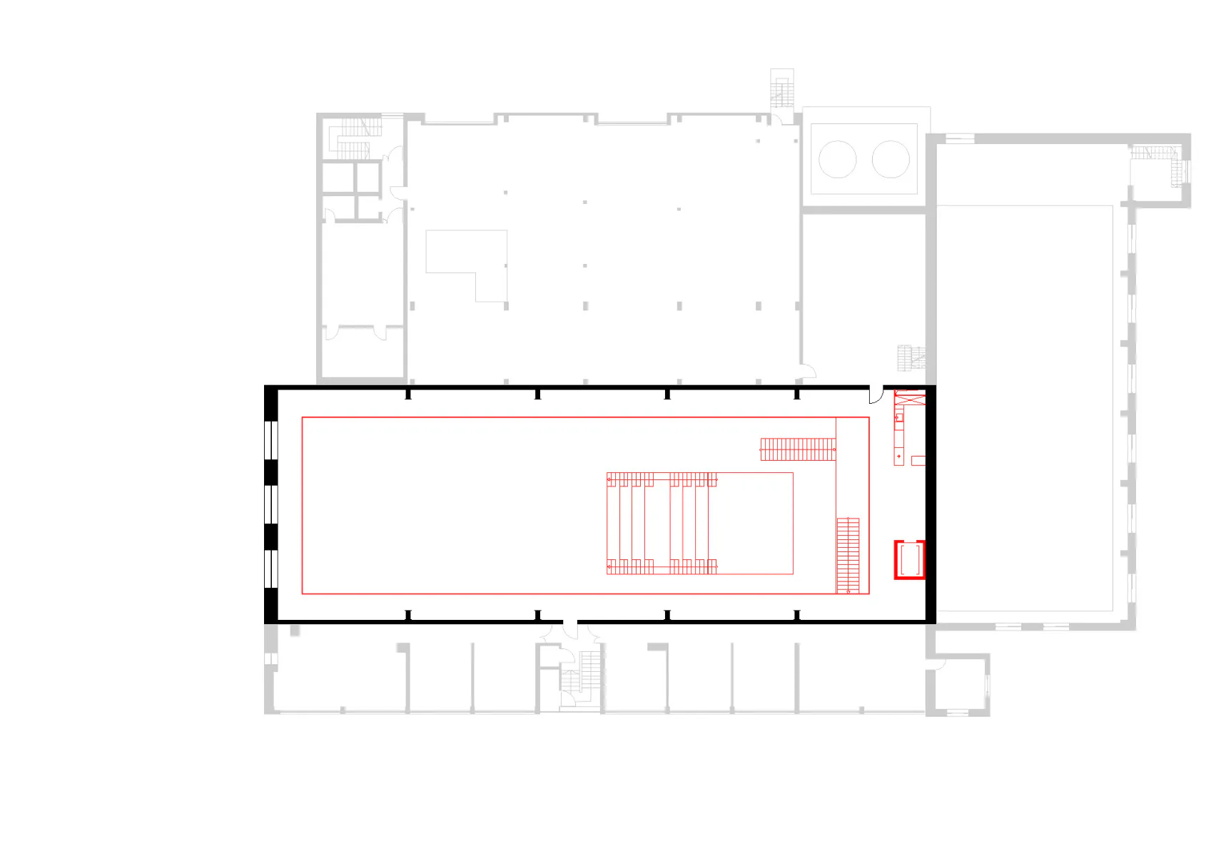 Grundriss 2. OG, Grafik