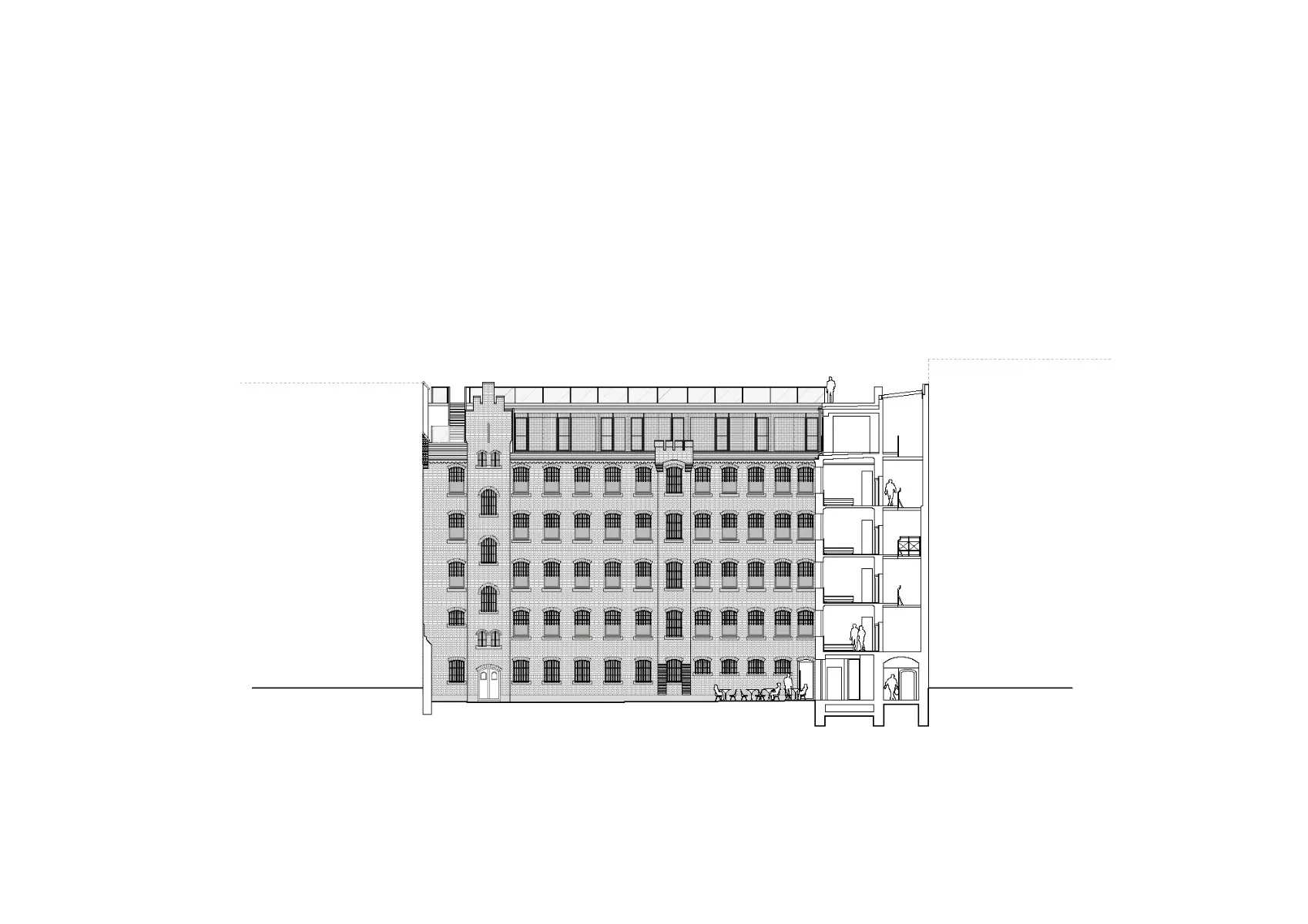 Querschnitt, Grafik