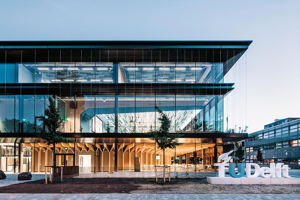 Universitätsgebäude in Delft