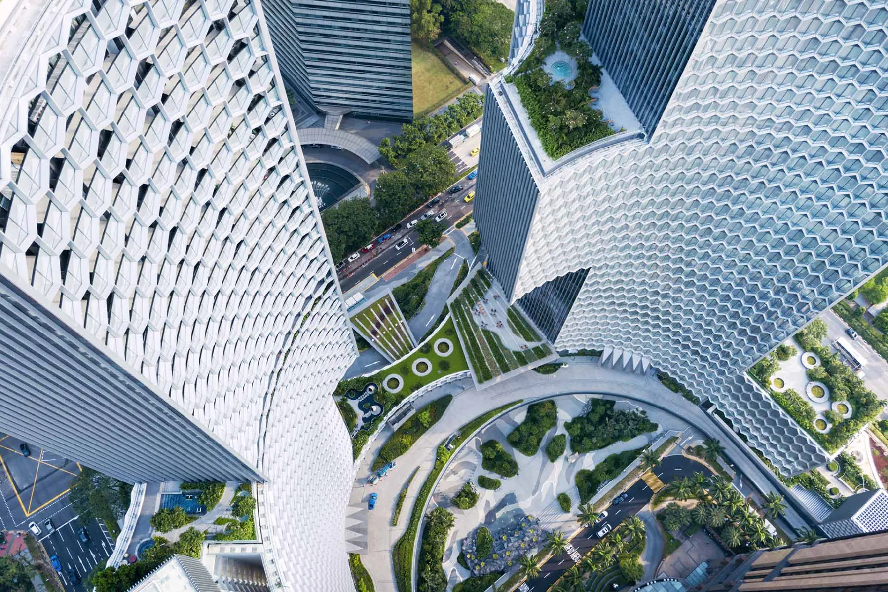 DUO in Singapur von Ole Scheeren
