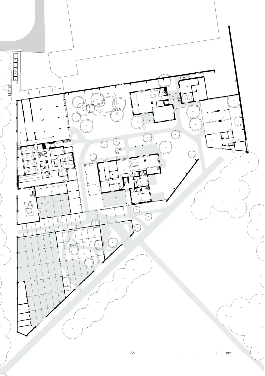 Grundriss EG, Grafik