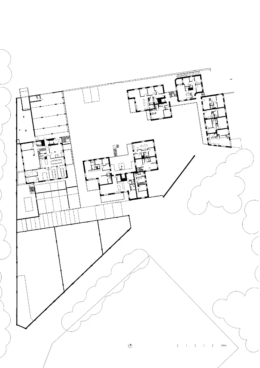 Grundriss 1. OG, Grafik
