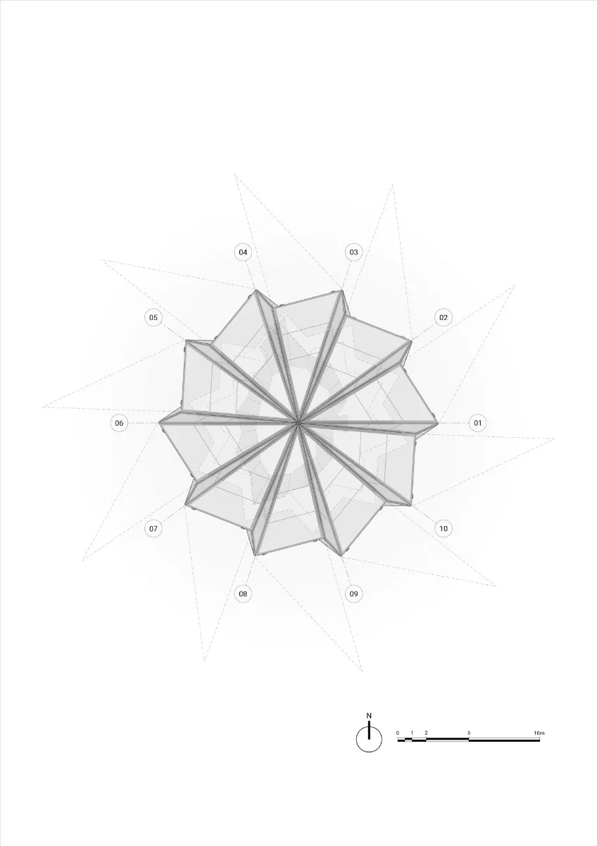 Grundriss geschlossen, Grafik