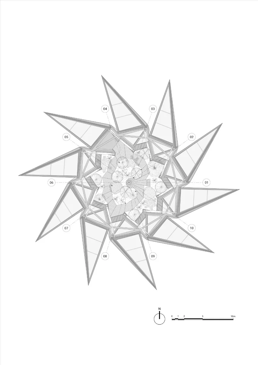 Grundriss offen, Grafik