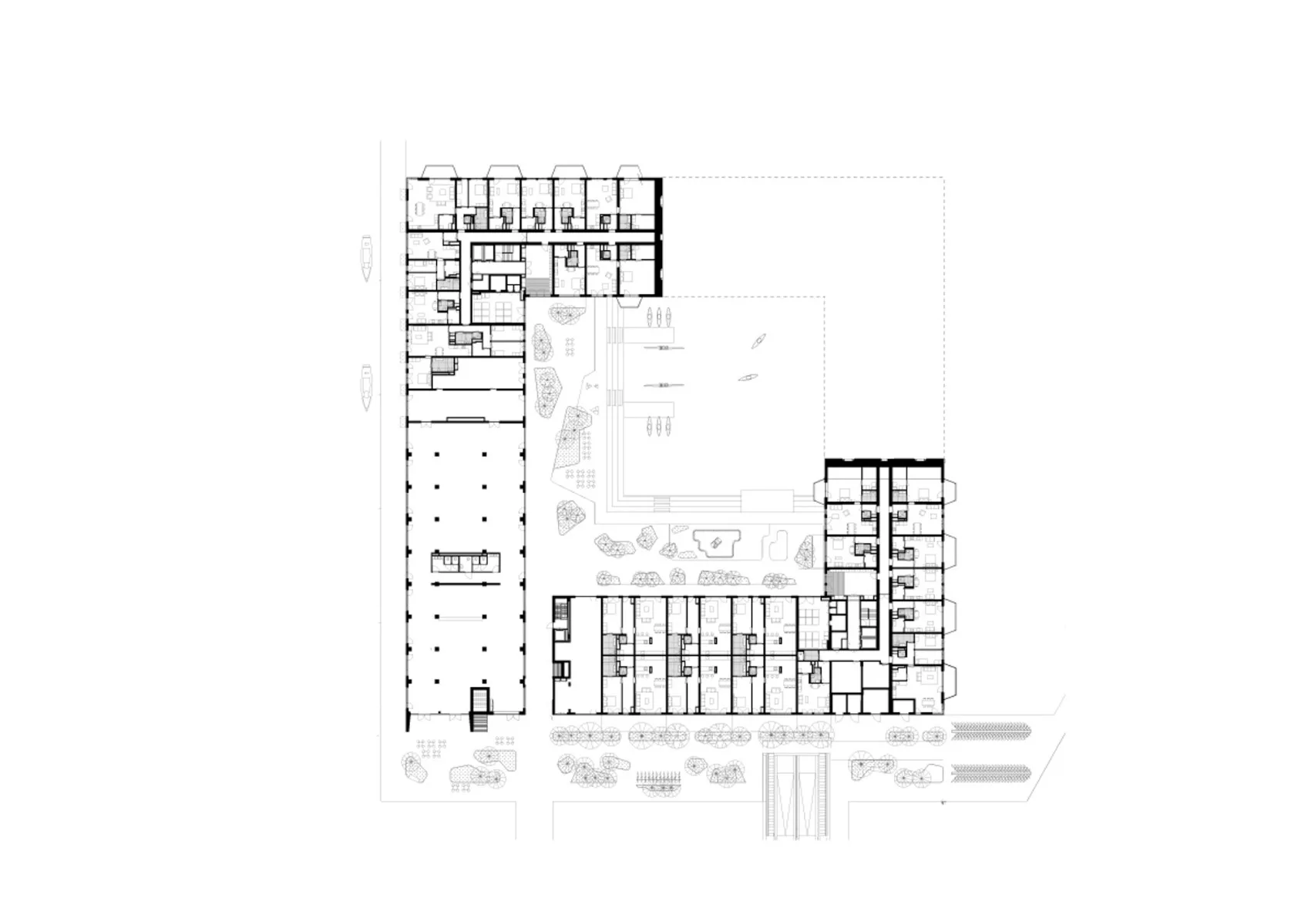 Grundriss EG, Grafik