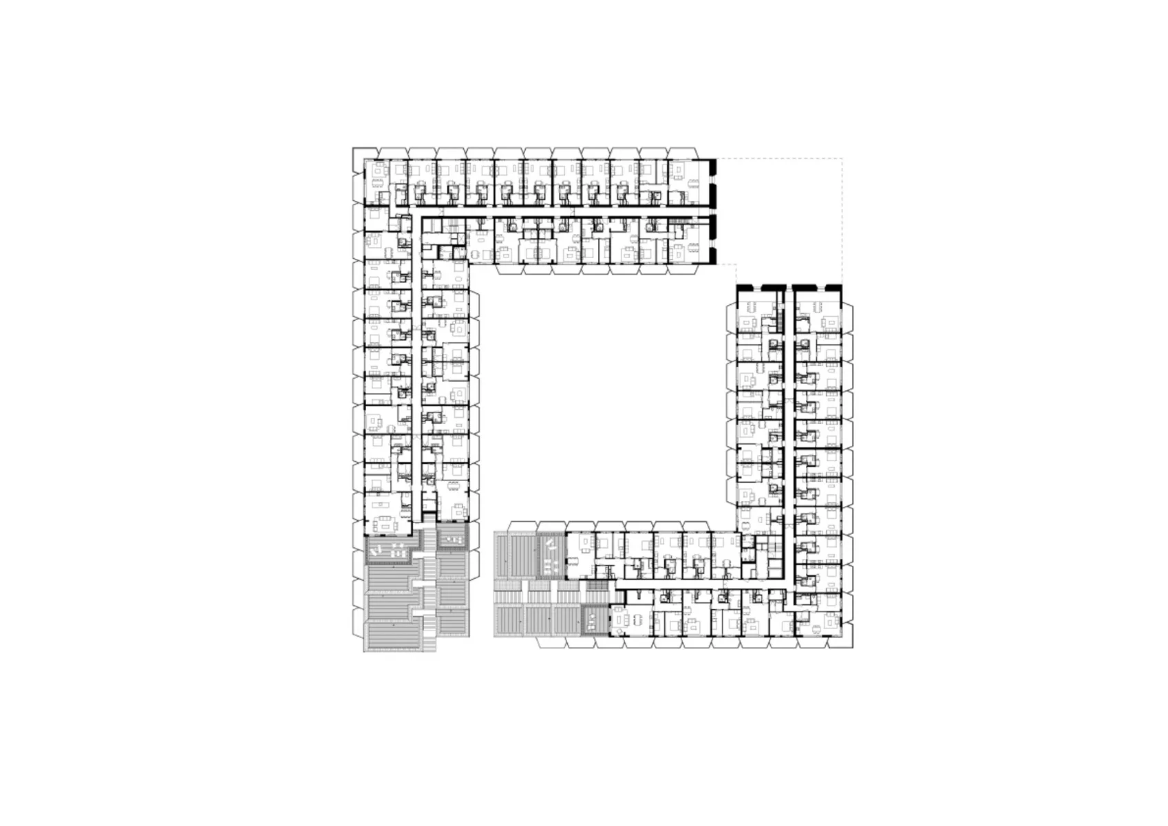 Grundriss 4. OG, Grafik