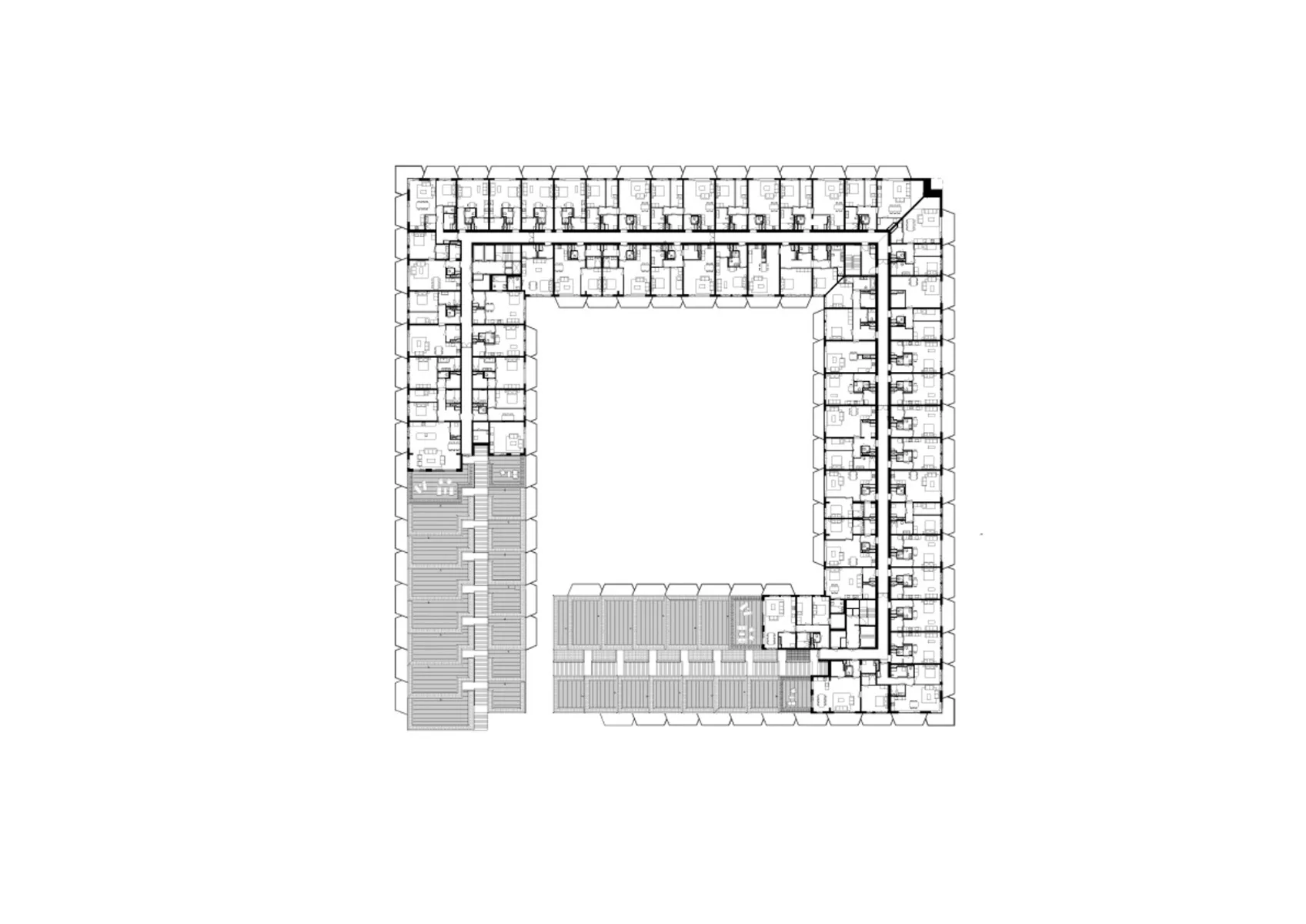 Grundriss 8. OG, Grafik