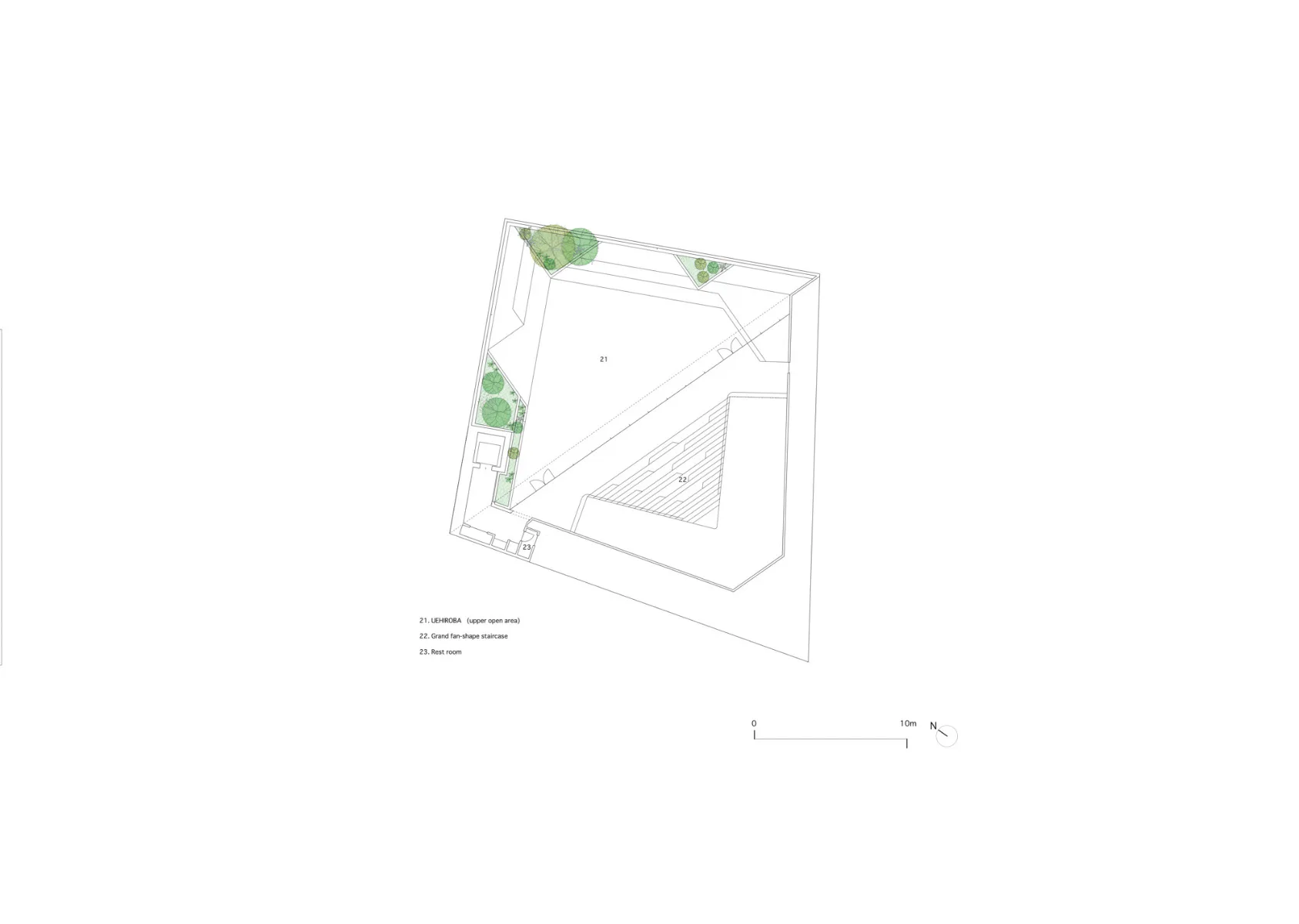 Grundriss OG, Grafik