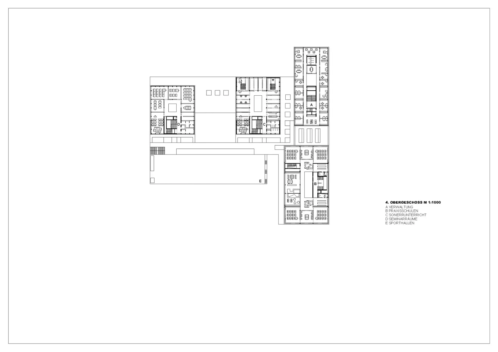 Grundriss 4. OG, Grafik