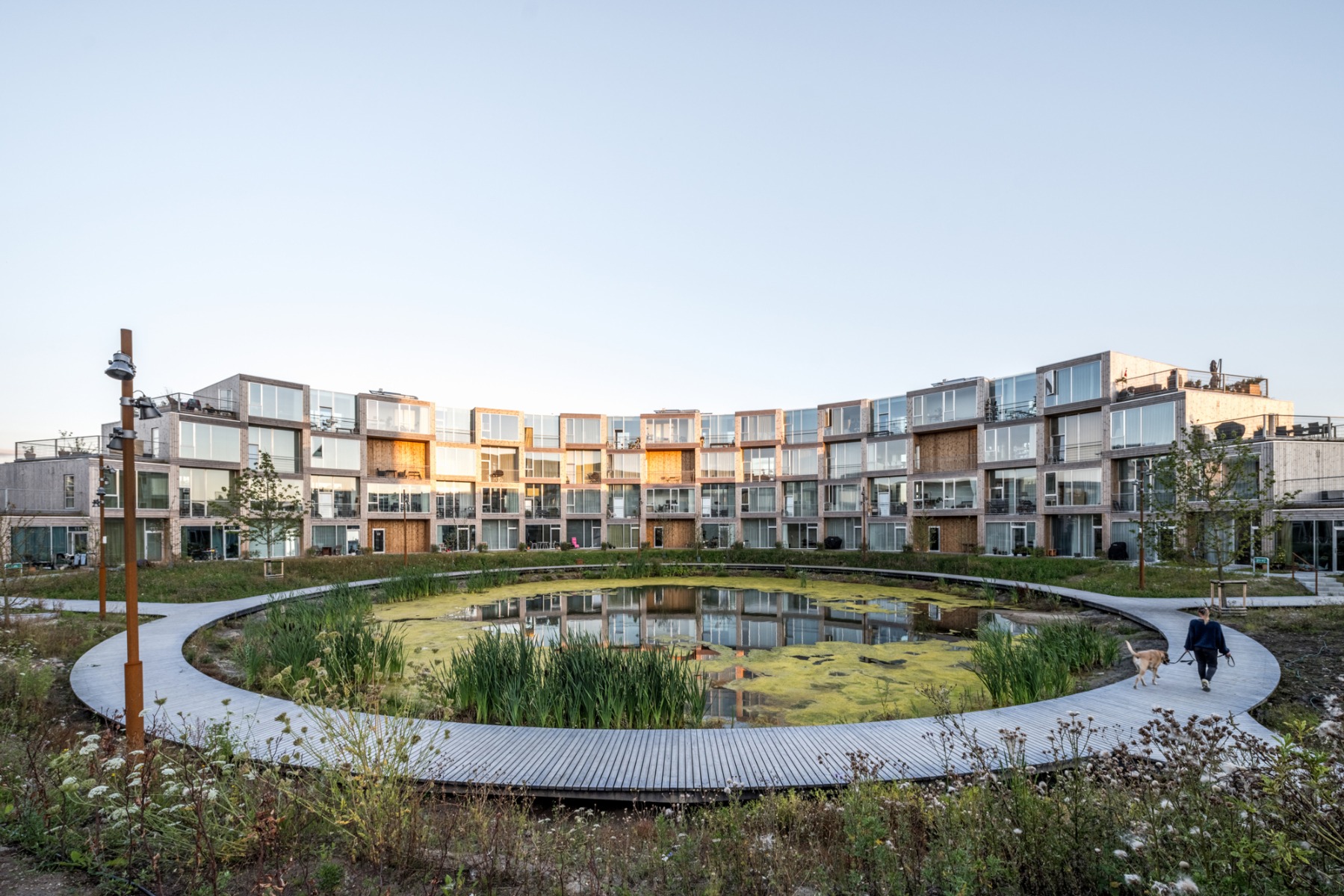 Modularer Wohnkomplex von BIG in Aarhus