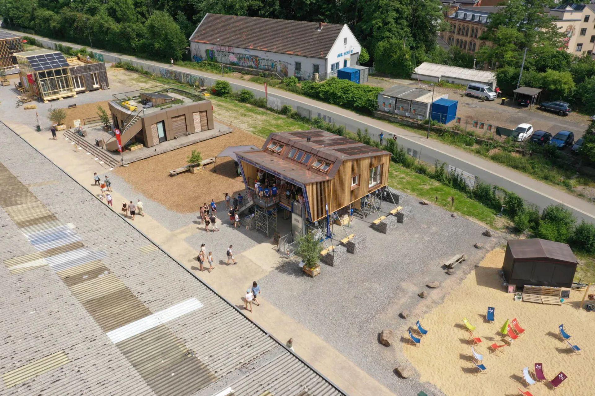 Anerkennung: Solar Decathlon Europe 21-22, Team RoofKIT, Karlsruher Institut für Technologie (KIT), Foto: SDE 21-22