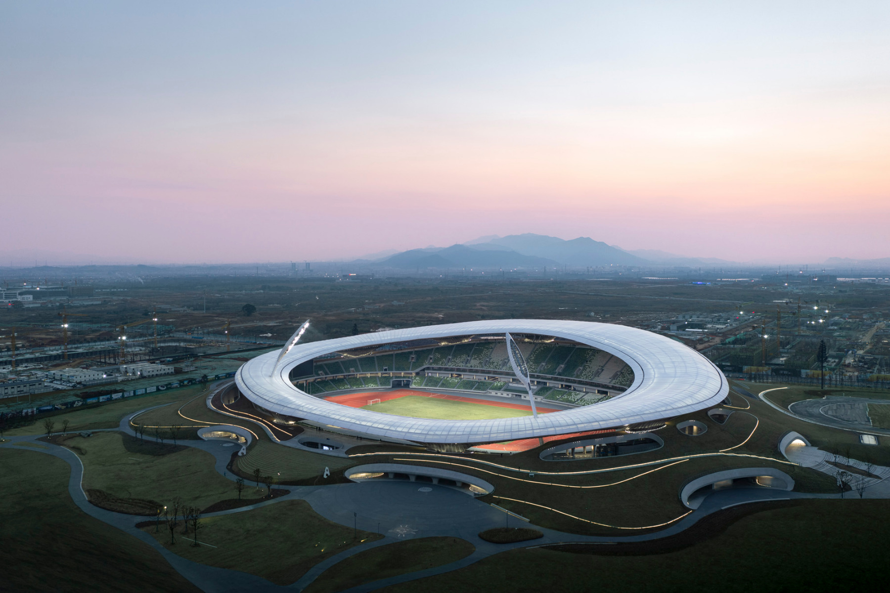 Stadion in Quzhou von MAD Architects fertiggestellt