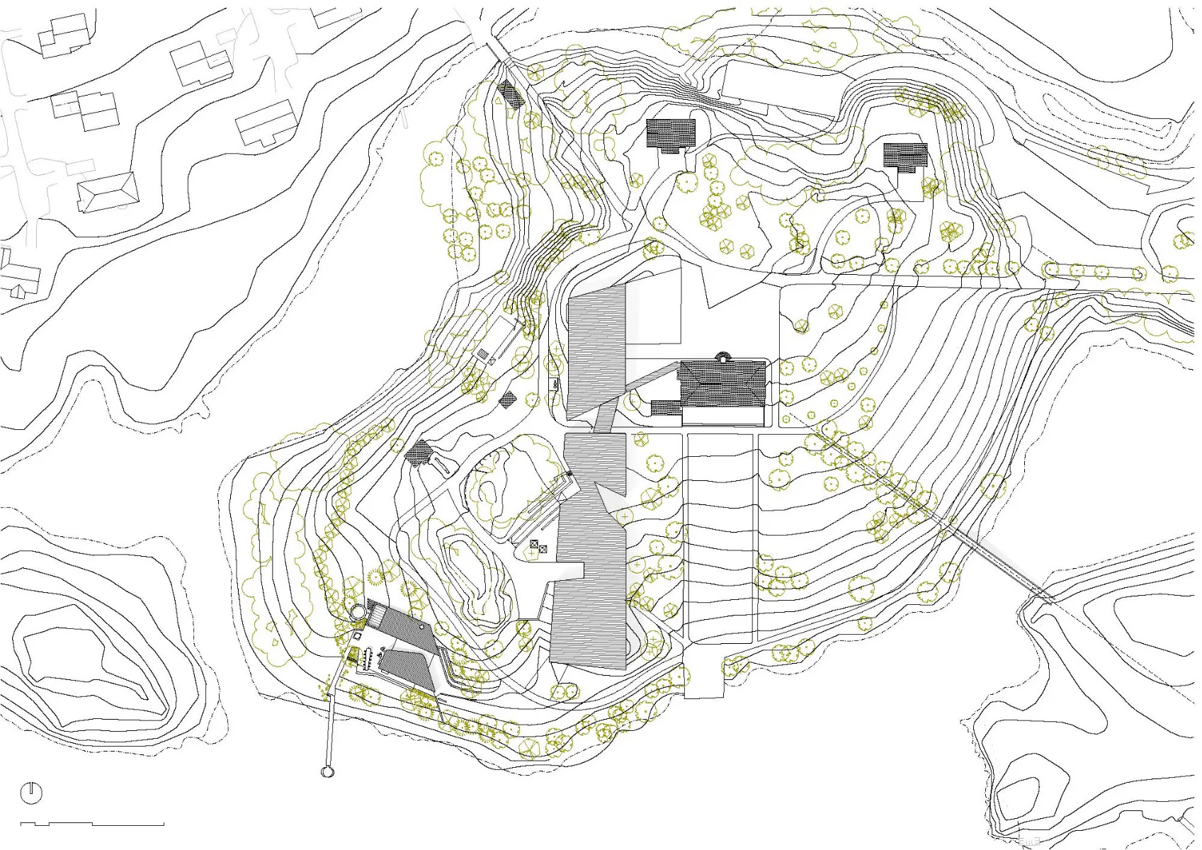 Lageplan, Grafik