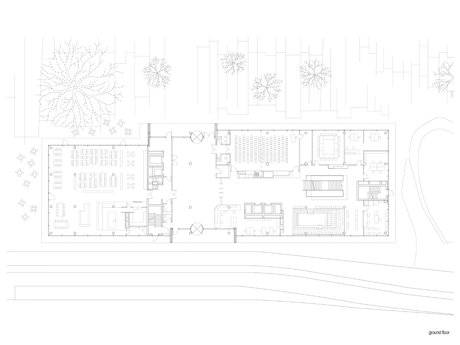 Grundriss EG, Grafik