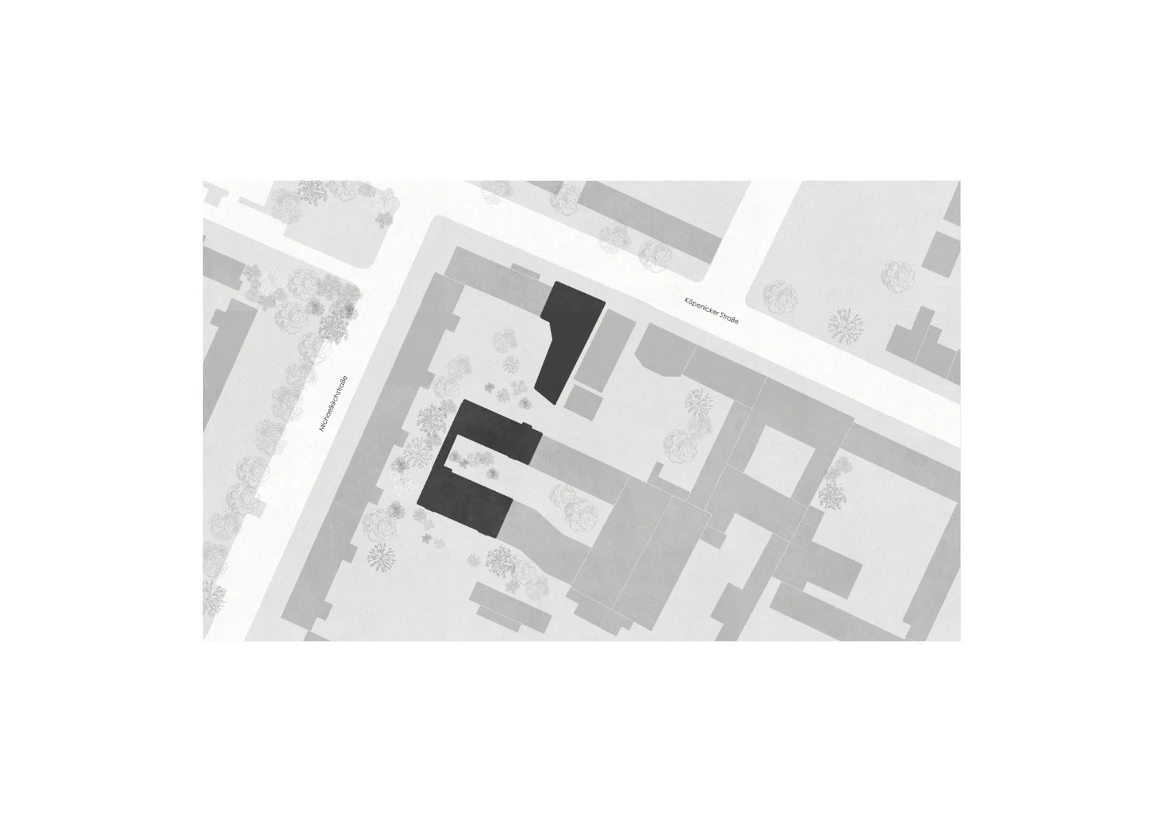 Lageplan, Grafik