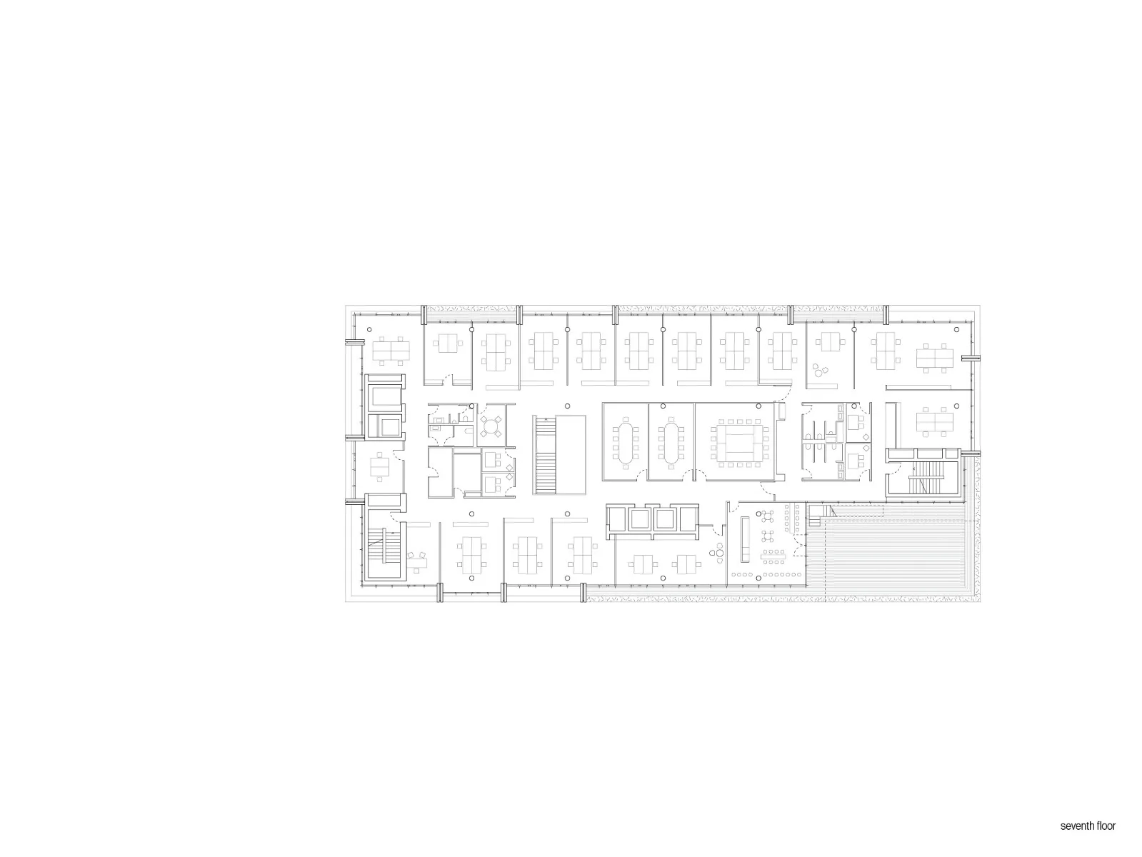 Grundriss 7. OG, Grafik
