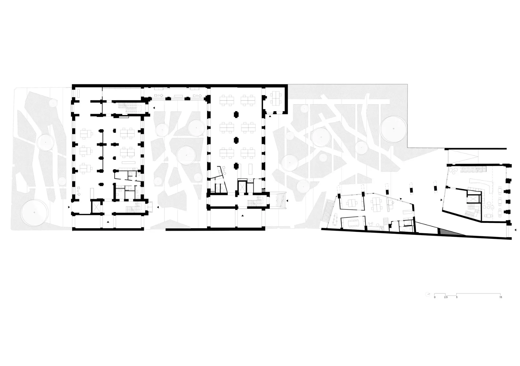 Grundriss EG, Grafik