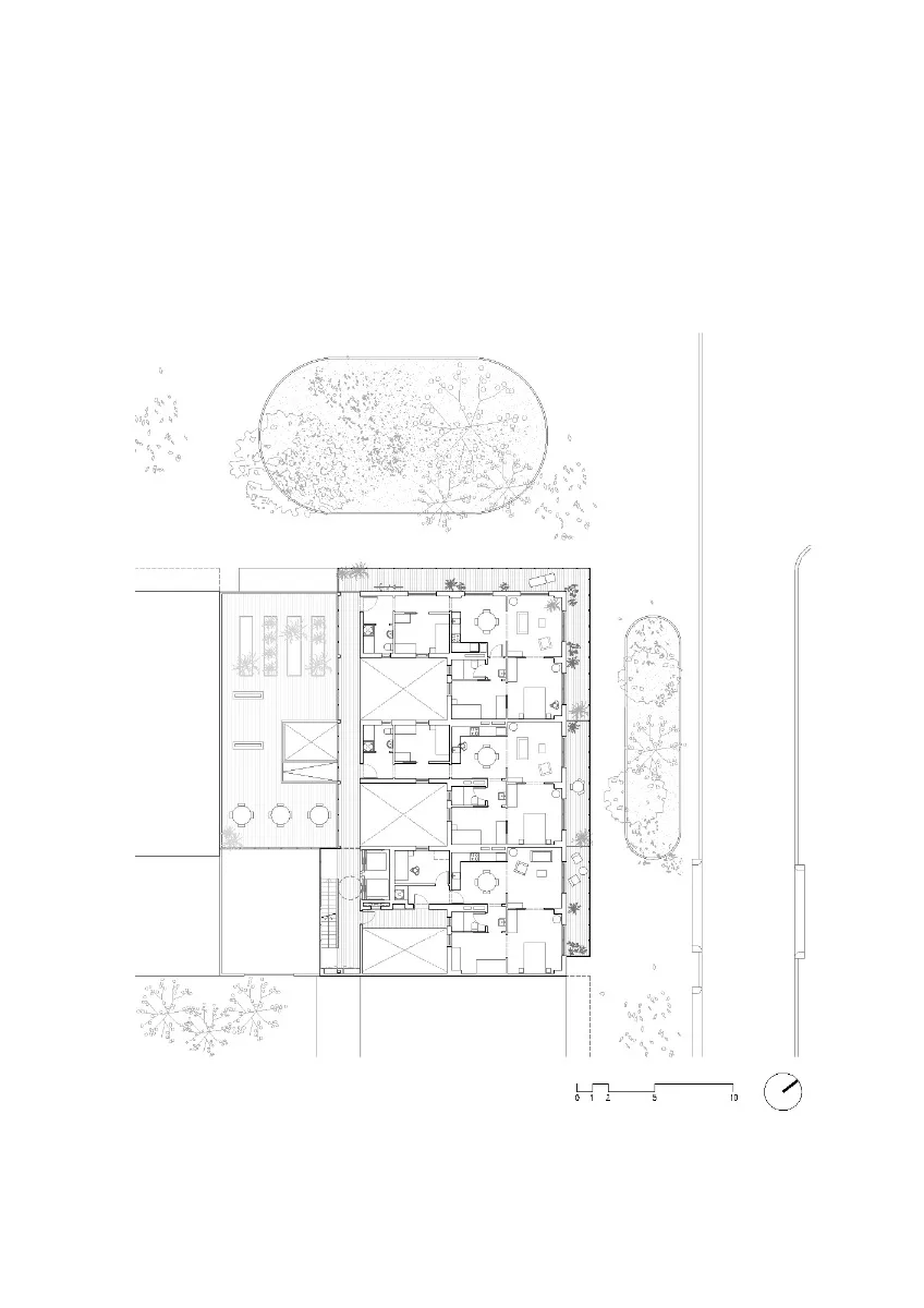 Grundriss 5. OG, Grafik