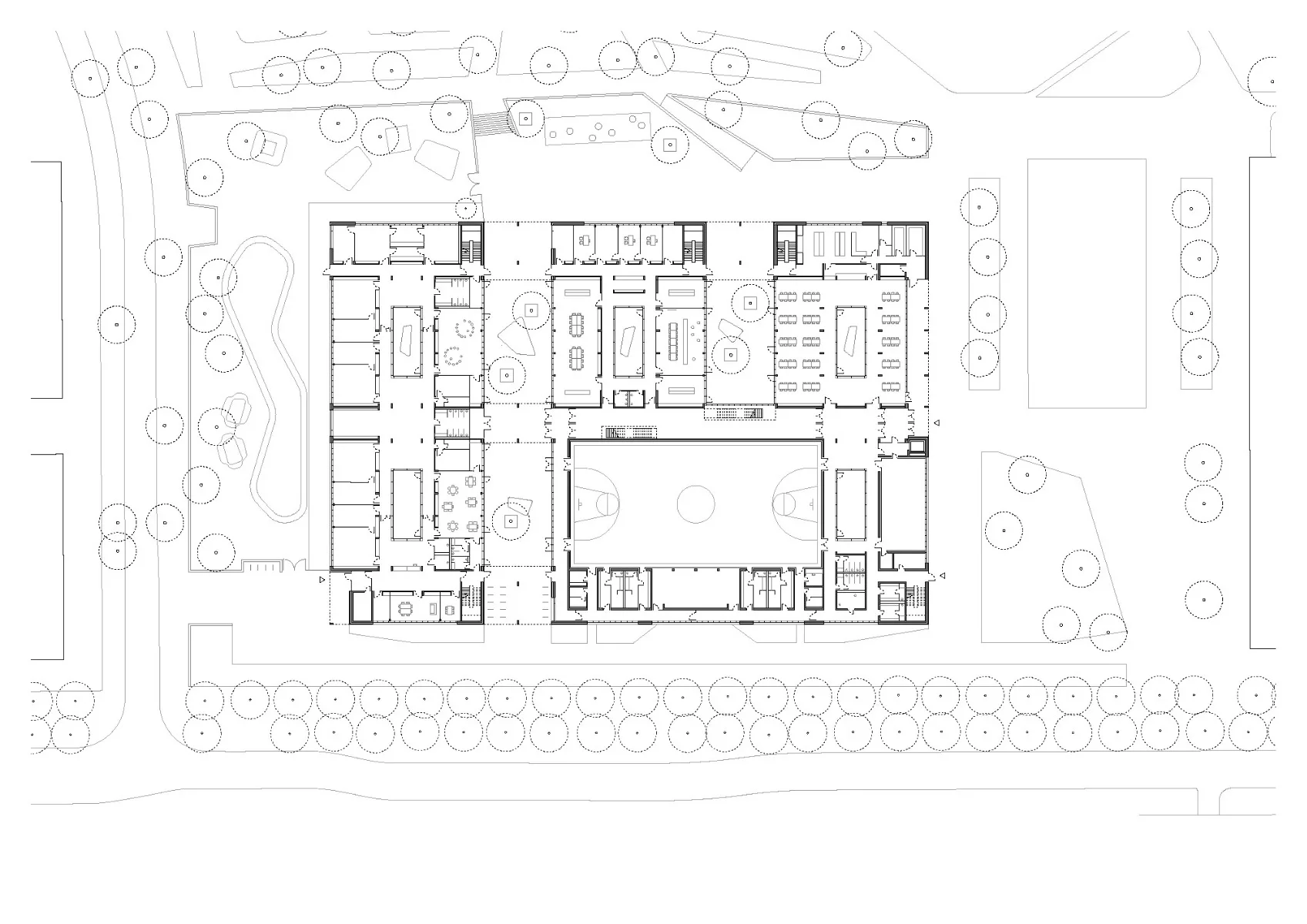 Grundriss EG, Grafik