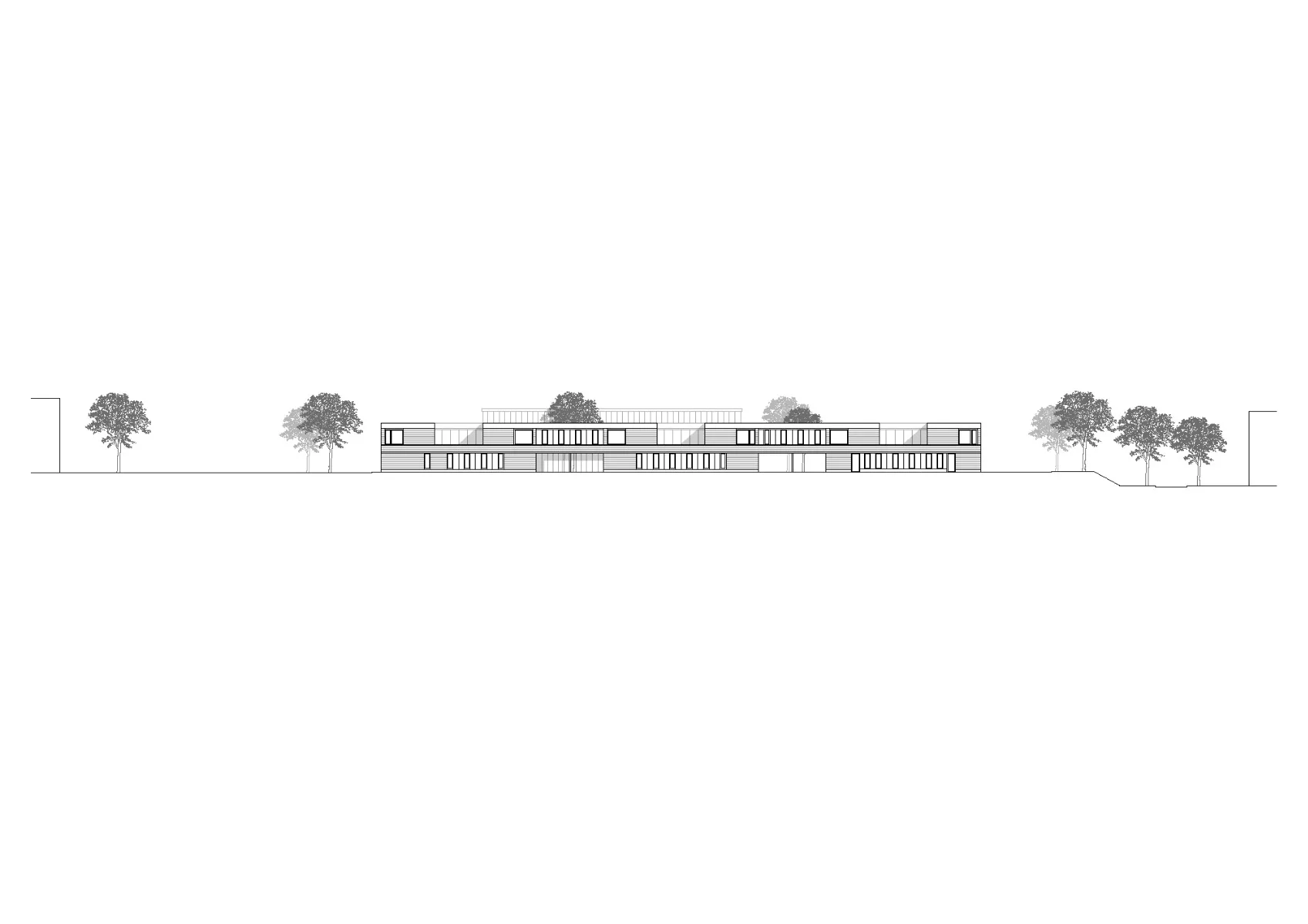 Ansicht West, Grafik