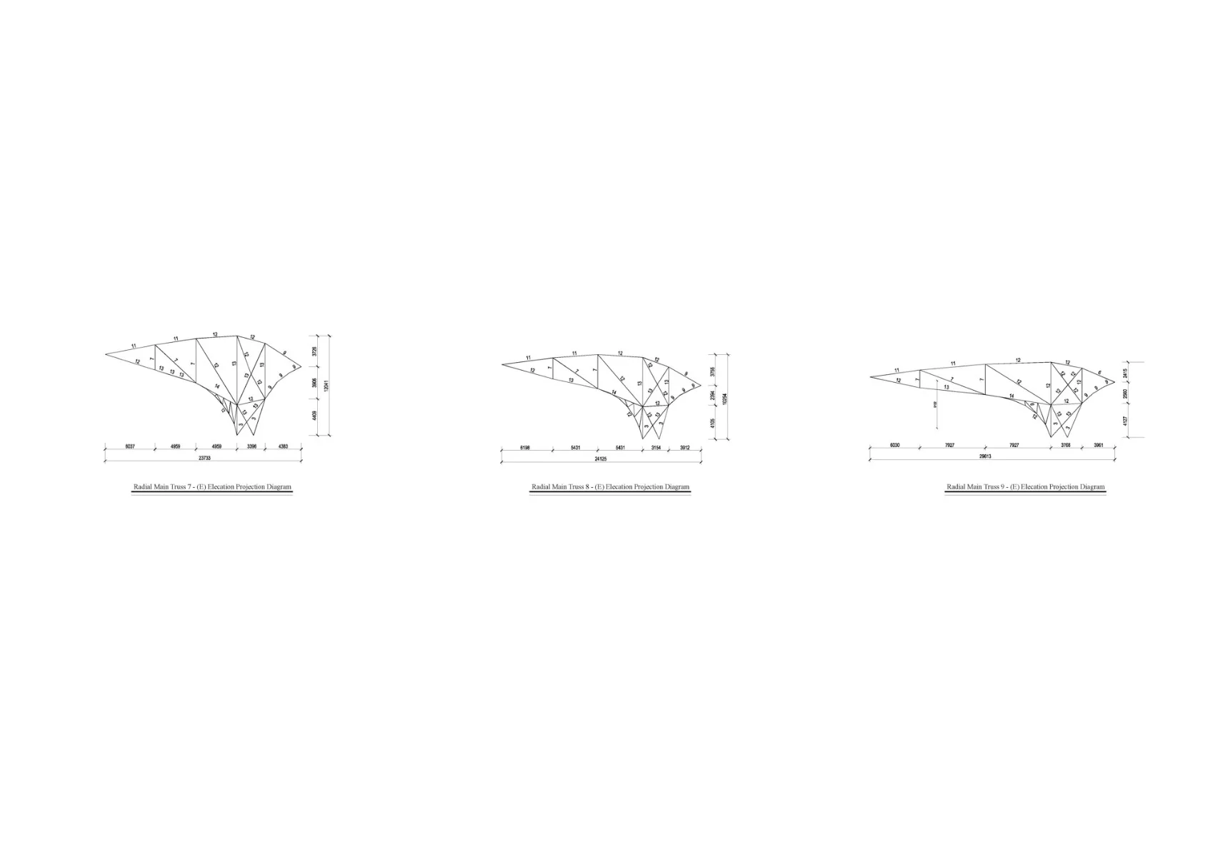 Tragwerk, Grafik