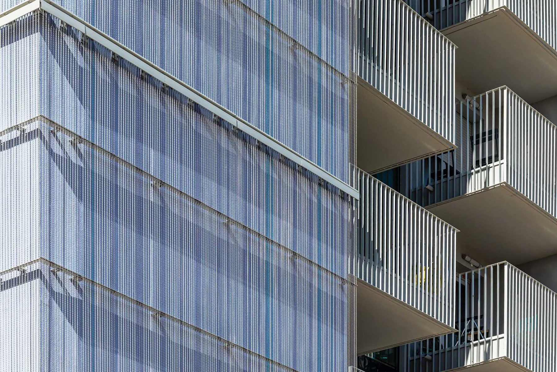 Kley student residence by Archikubik, Montpellier, France.