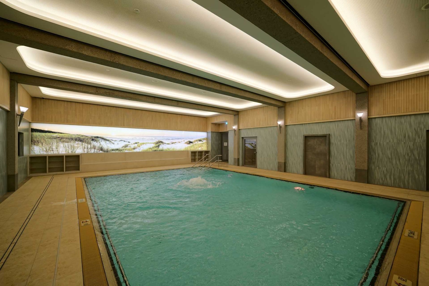 Wellness-Oase mit Wohlfühl-Licht