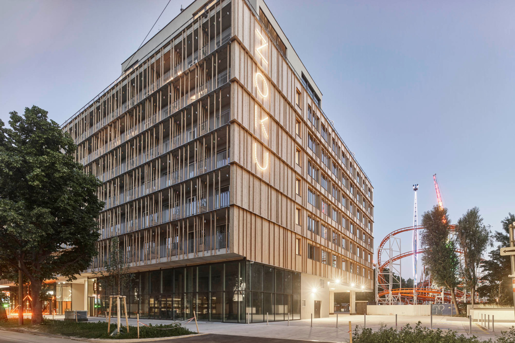 Hotel Zoku und Superbude am Prater
