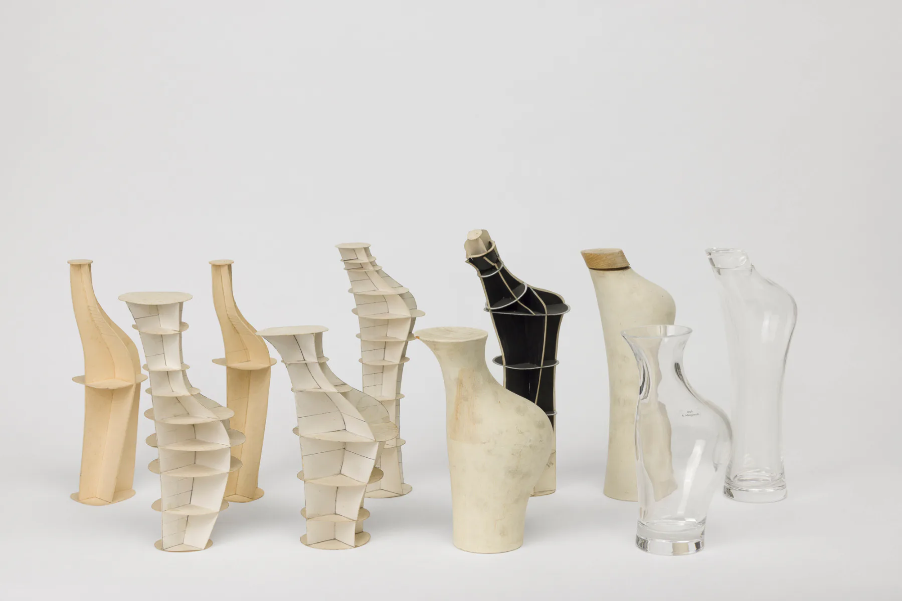 Angelo Mangiarotti, Studien und Prototypen für den Krug Bibulo, (1991), Collevilca