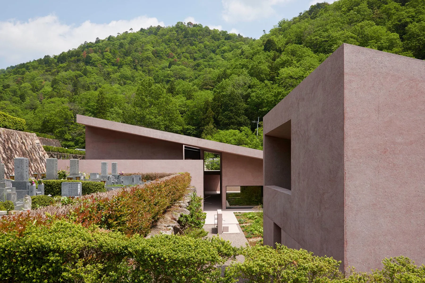 Inagawa Cemetery Chapel and Visitor Center, 2017, Hyogo, Japan