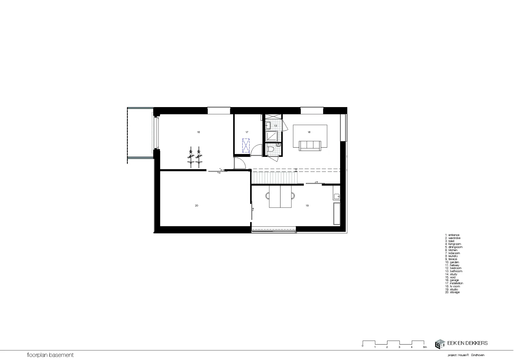 Grundriss UG, Grafik