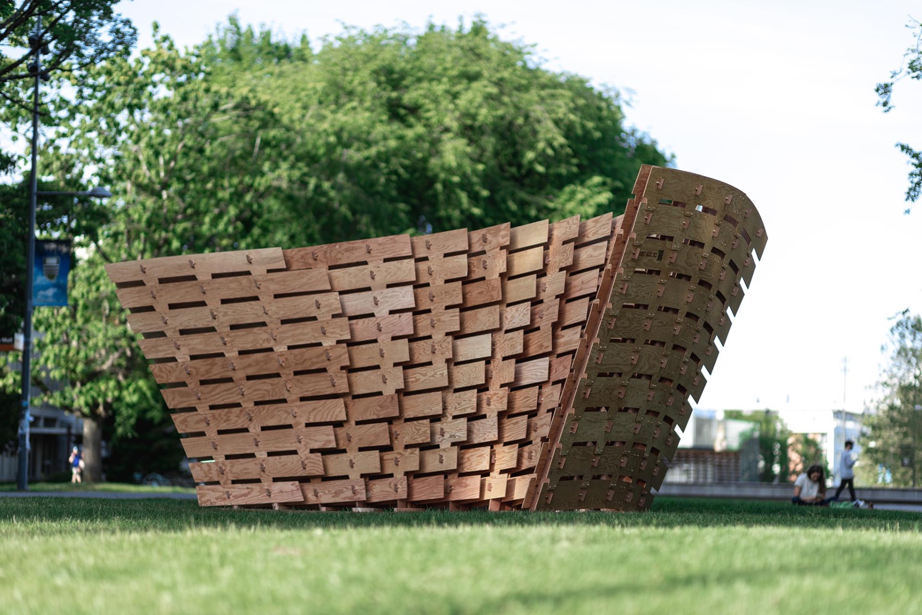 Parametrischer Pavillon der University of British Columbia