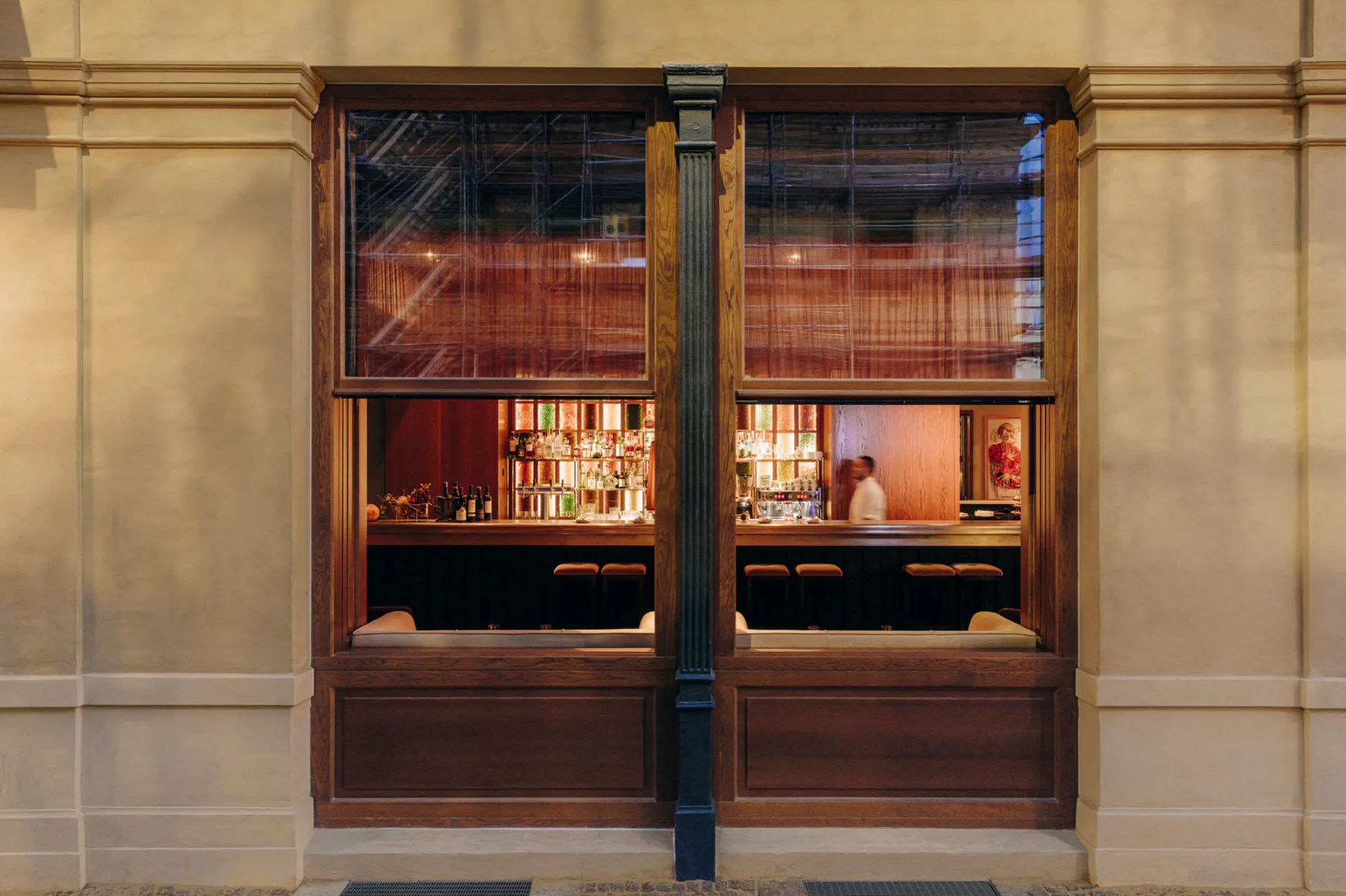 Blick in die Bar.