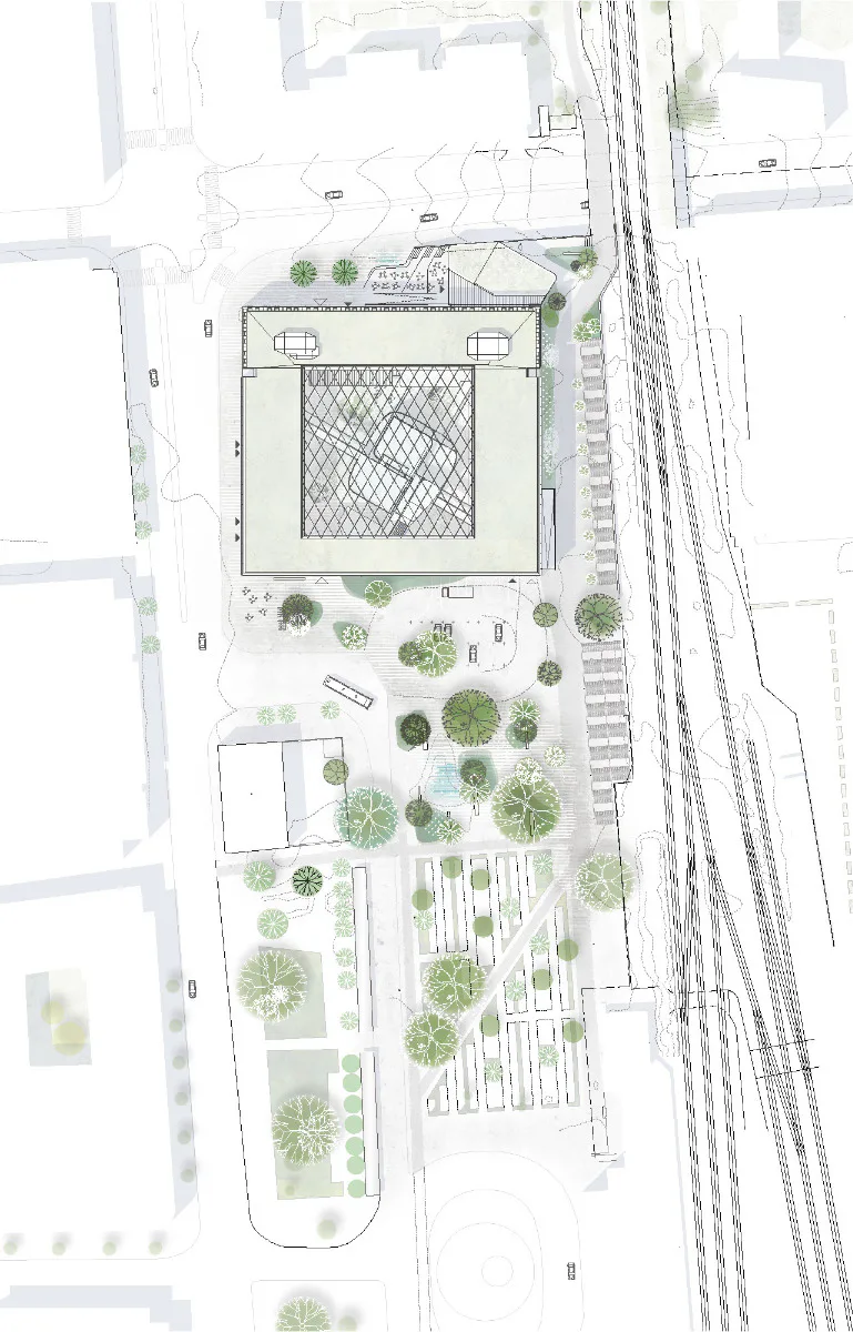Lageplan, Grafik