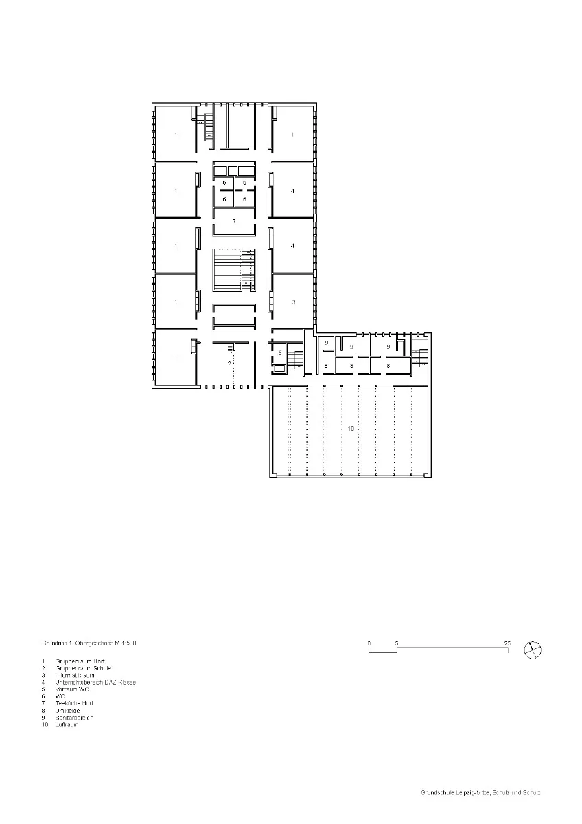 Grundriss erstes Obergeschoss