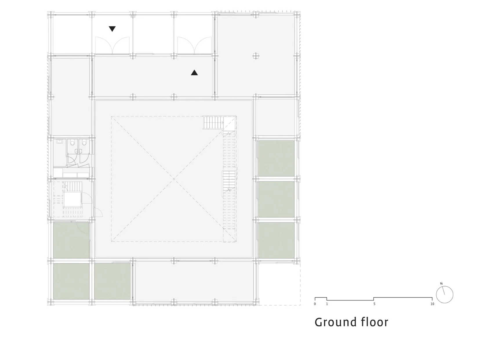 Grundriss EG, Grafik