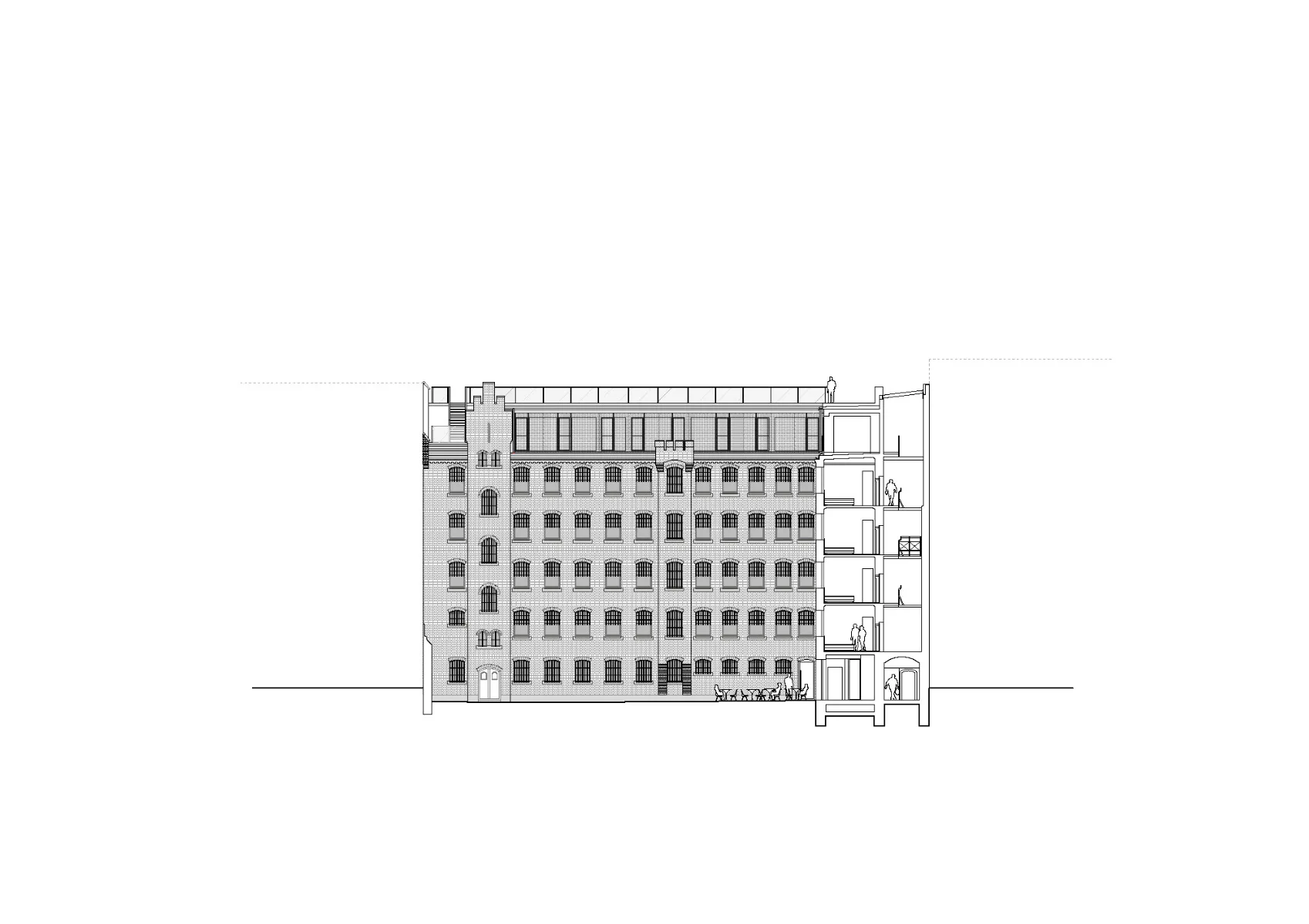 Querschnitt, Grafik